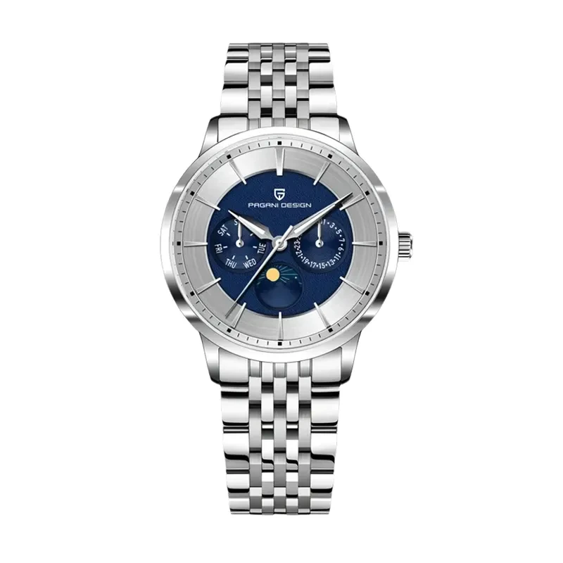 Pagani Design Vintage Moonphase Men's Watch- PD-1795